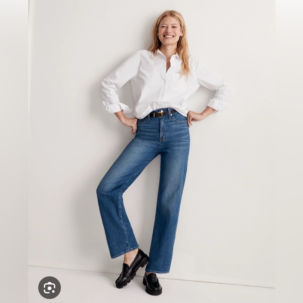 Madewell Perfect Vintage Wide Leg Jeans